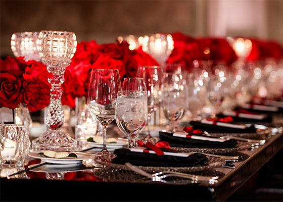 Chicago Wedding Event Table Setting
