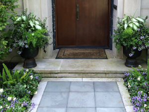 Residential Floral Doorway